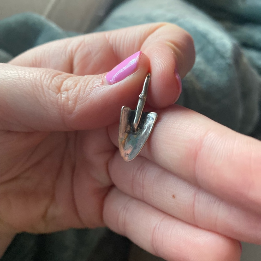 Silver Trowel pendant